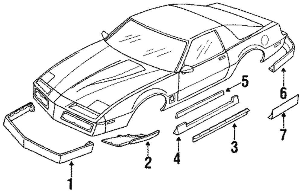 Molding Kit, Rear Whl Opg Front - GM (20496119)