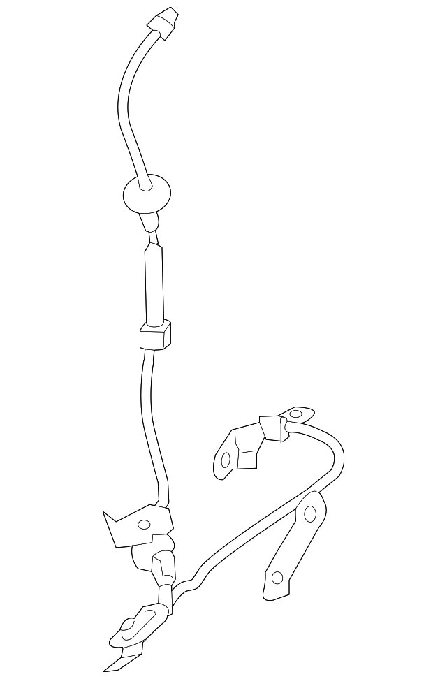 20152017 Hyundai Tucson ABS Wheel Speed Sensor 956804W100 OEM Parts