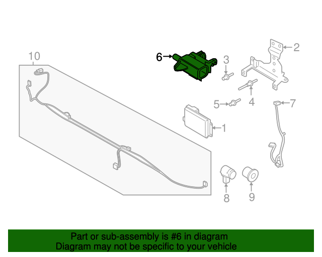 20182020 Ford F150 Ambient Temp Sensor JL3Z12A647AA