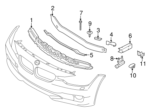 Interior Trim - Rear Body for 2018 BMW M4 #4