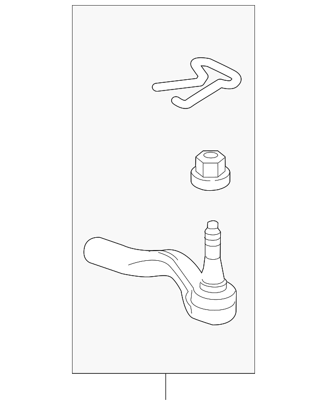 20182021 Lexus Outer Tie Rod 4546059125 OEM Parts Online