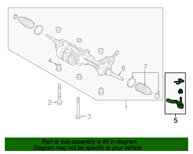 20182021 Lexus Outer Tie Rod 4546059125 OEM Parts Online