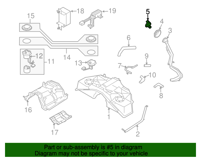 20022007 Infiniti Fuel Cap 17251AR201 Infiniti Parts Online