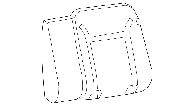 Seat Back Pad - GM (89041354)