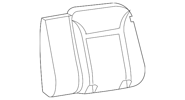 Seat Back Cover - GM (89041356)