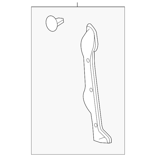 Fender Filler Panel - Toyota (53827-52150)