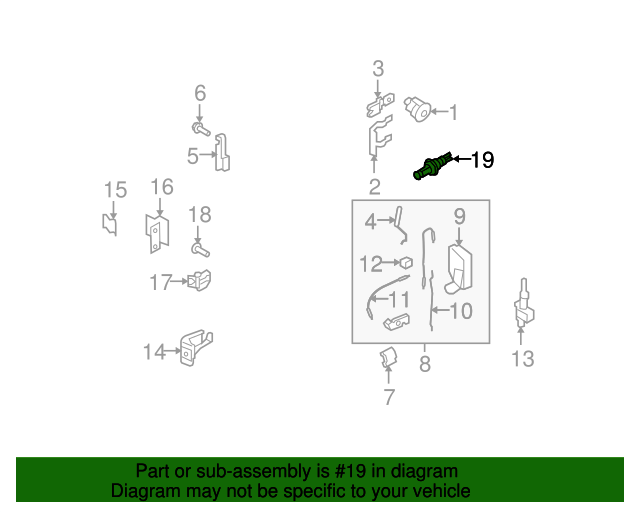 19922014 Ford Door Jamb Switch 6C2Z13713AA Blue Springs Ford Parts