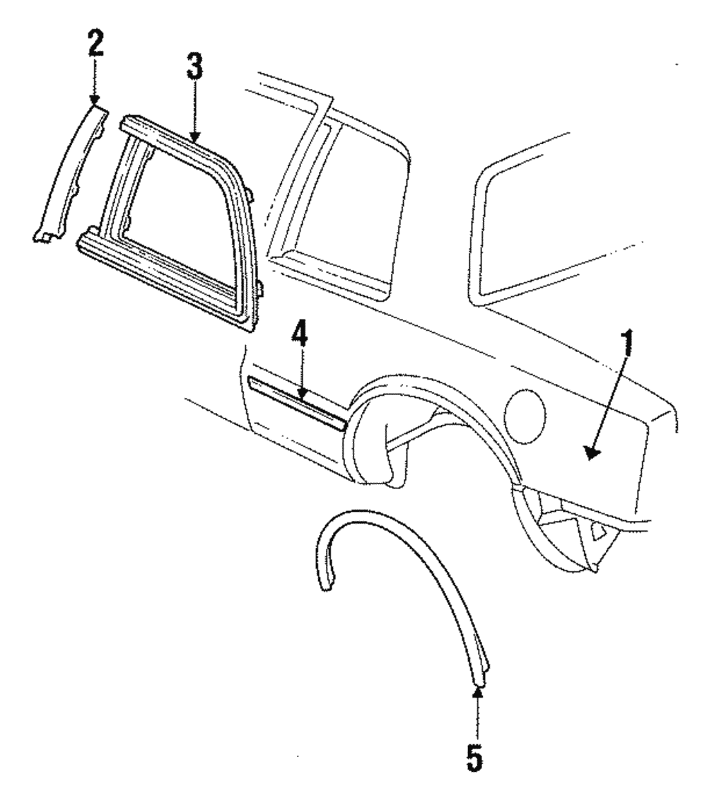 Panel Assembly, Quarter Otr Left-hand (W/Quarter Belt Stfnr) - GM (12501219)