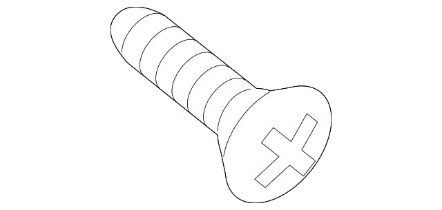 Body Side Molding Screw - Toyota (93540-A4010)
