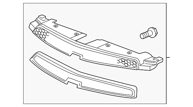 Front Upper Grille - GM (96981100)