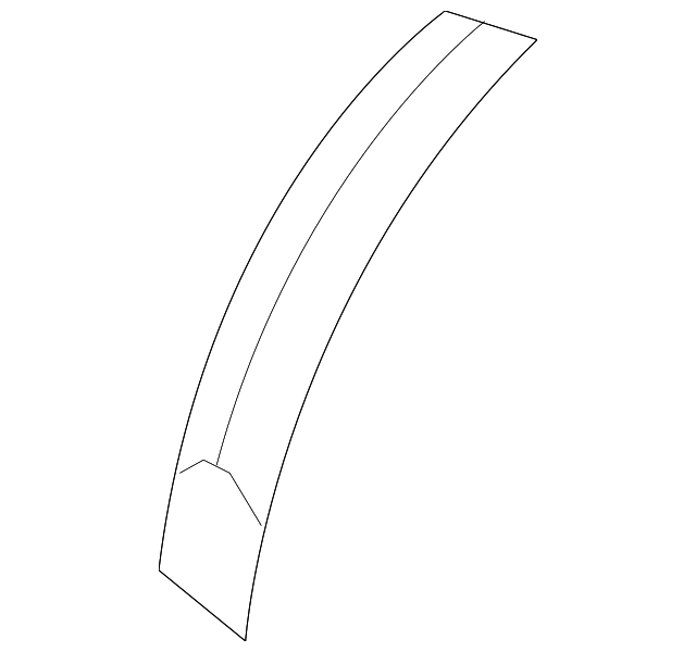 Passenger Side Rear Wheelhouse Panel Insulator - GM (92209727)