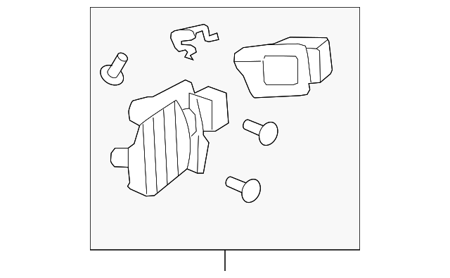 Fuel Door Hinge - GM (92278319)