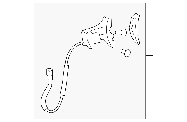 Fuel Tank Filler Door Latch - GM (92287825)