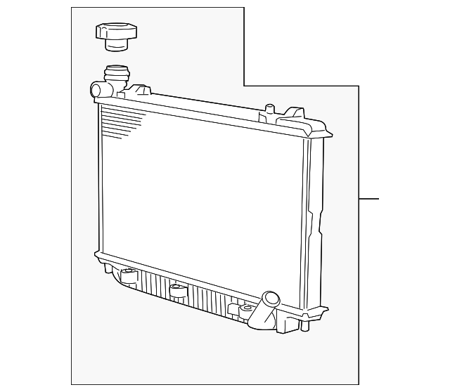 Radiator - GM (92234040)