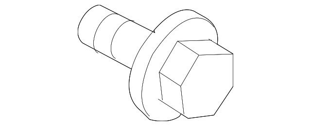 M6x1x17.6 Multi-Purpose Bolt - GM (94525643)