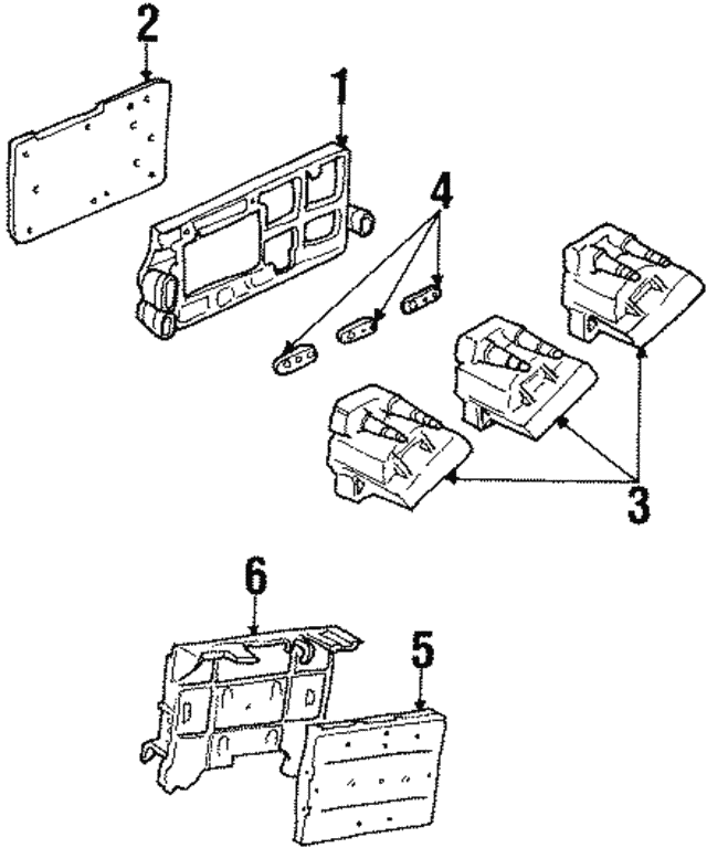 19941995 GM Powertrain Control Module, Remanufactured 16183247 GM