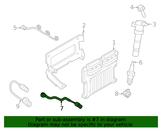 393203L110 Knock Sensor 20172023 Kia Kia.Parts Store