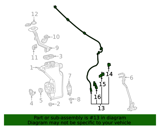 213-860-90-00 - Nozzle Assembly 2017-2023 Mercedes-Benz | Mercedes 