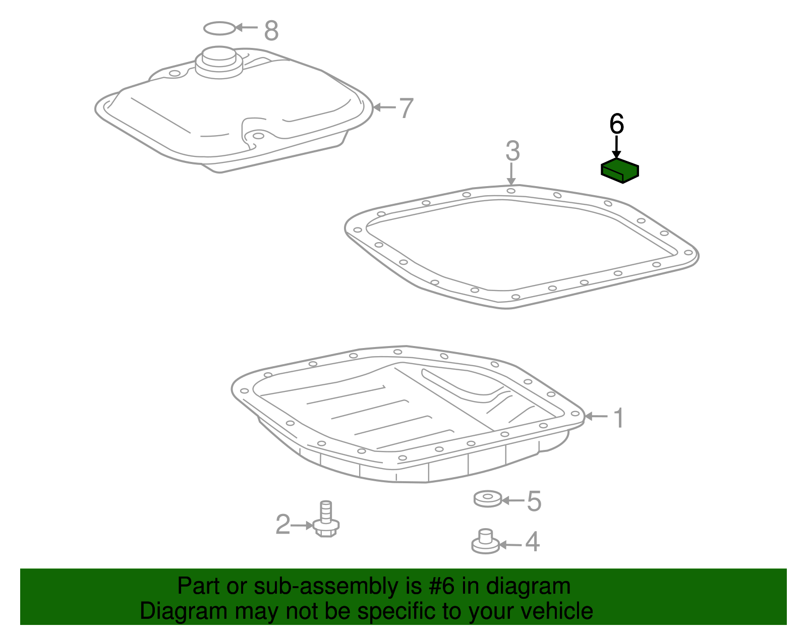 Automatic Transmission Fluid Pan Magnet - GM (94840873)
