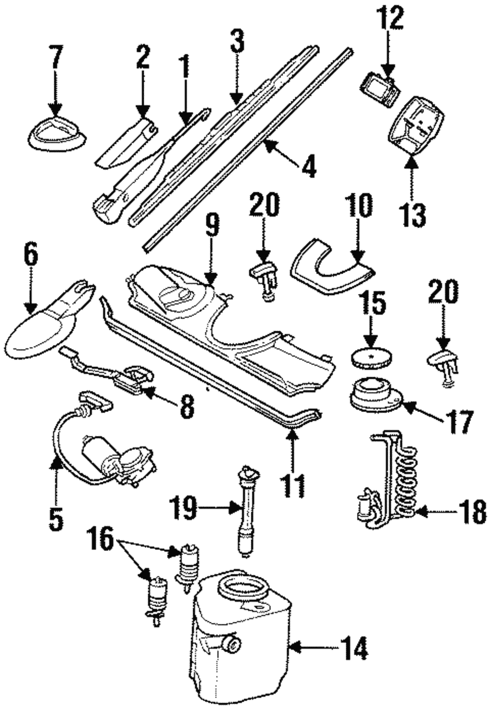 Kawasaki 92192-7164 TUBE A/C