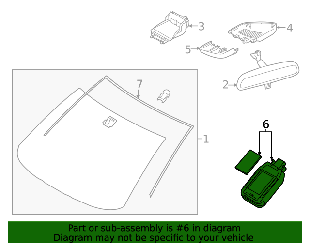Toyota Rain Sensor 89941WB003 Auto Parts