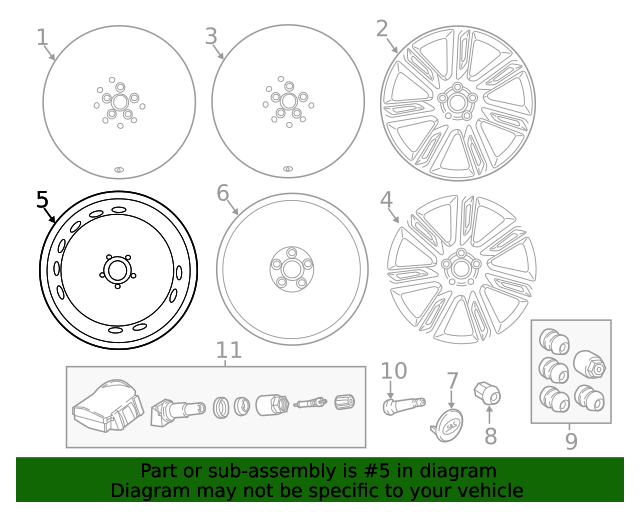 20182023 Land Rover Range Rover Velar 22" Style 9007 LR093331 Land