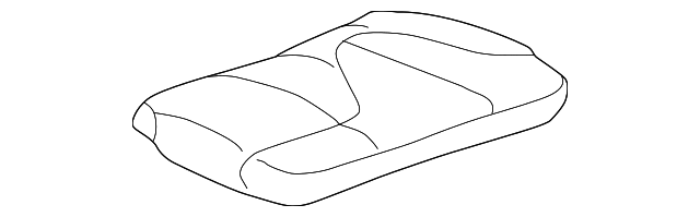 Cover, R/Seat Cushion                       *Graphite - GM (88938557)