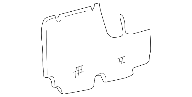 Panel, R/Seat Black Cushion Tr - GM (88941124)