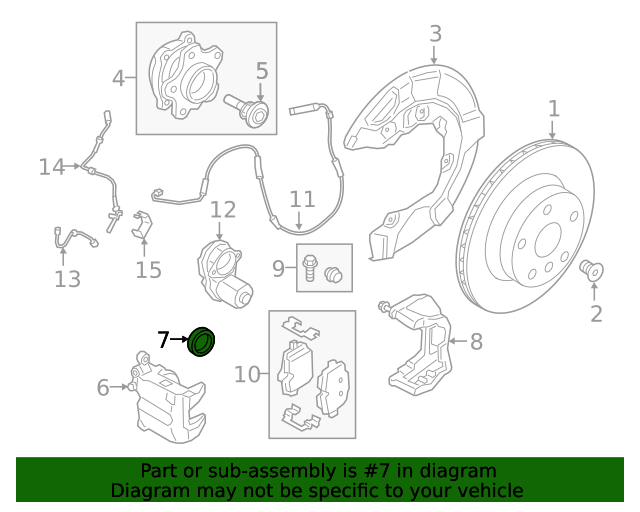 34-20-6-894-093 - Caliper Seal - 2019-2024 BMW | Buy BMW Parts Now