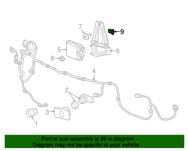 20162021 GM Mount Bracket Retainer Nut 11548673 GM Parts Online