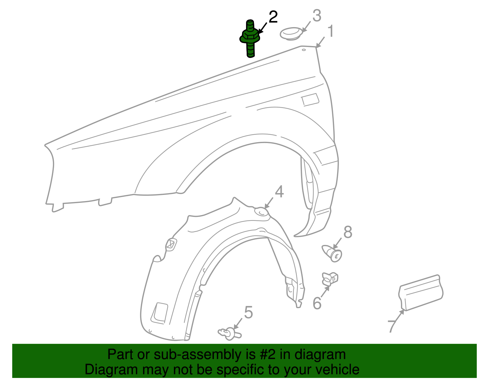 Cover Bolt - Volkswagen (N-905-361-01)