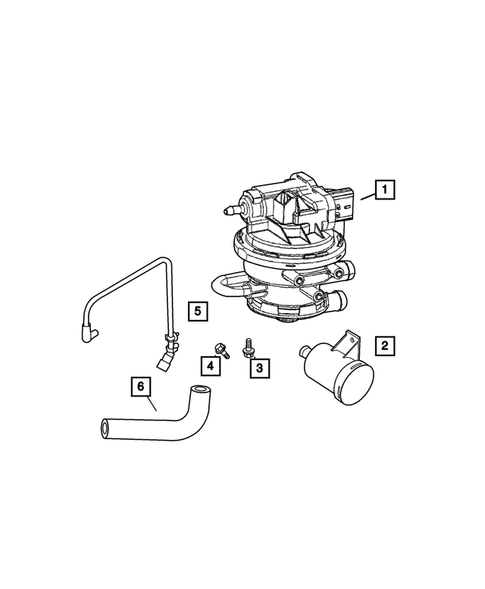 Emission Harness for 2005 Jeep Wrangler | Thomas Dodge Parts | 2005 Jeep Wrangler Emissions Wiring | | Thomas Dodge Parts