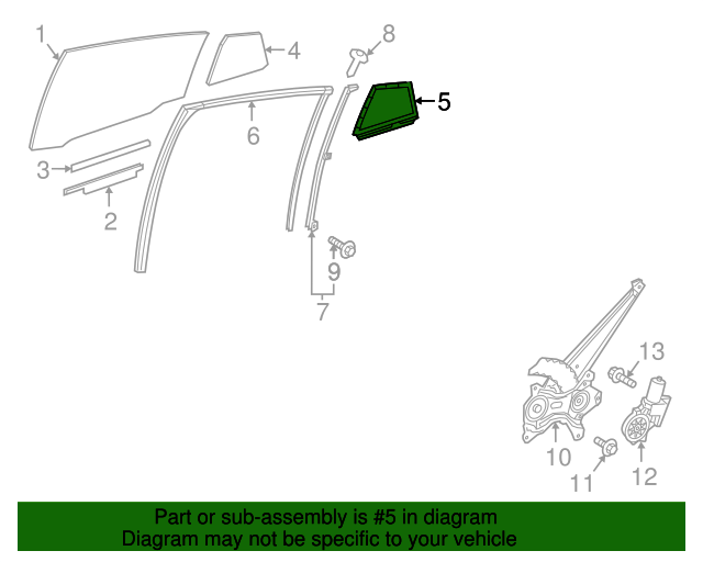6818947030 - Weatherstrip 2016-2022 Toyota | AutoNationParts.com