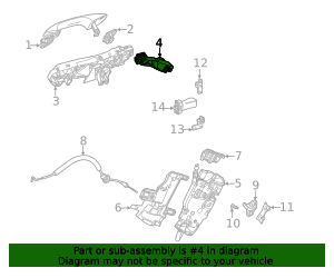 247-733-15-00 - Handle Base Bracket 2021-2023 Mercedes-Benz | Mercedes ...