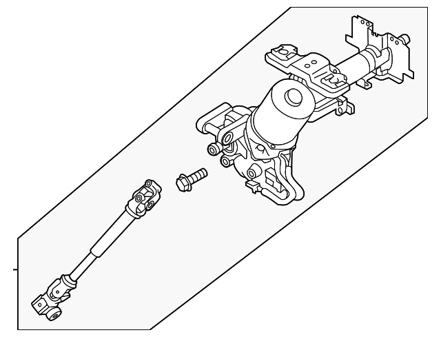 Steering Column 2012-2019 Nissan (48810-9KS7A) Image