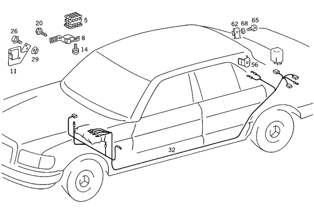 0009913402 1954-2024 Mercedes-Benz Expansion Rivet 000-990-34-92 | MB Parts Center
