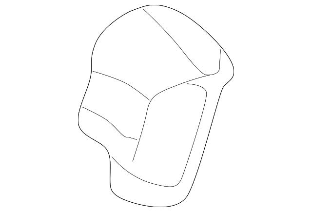 Latch Cover - Ford (XW4Z-5463874-AAA)