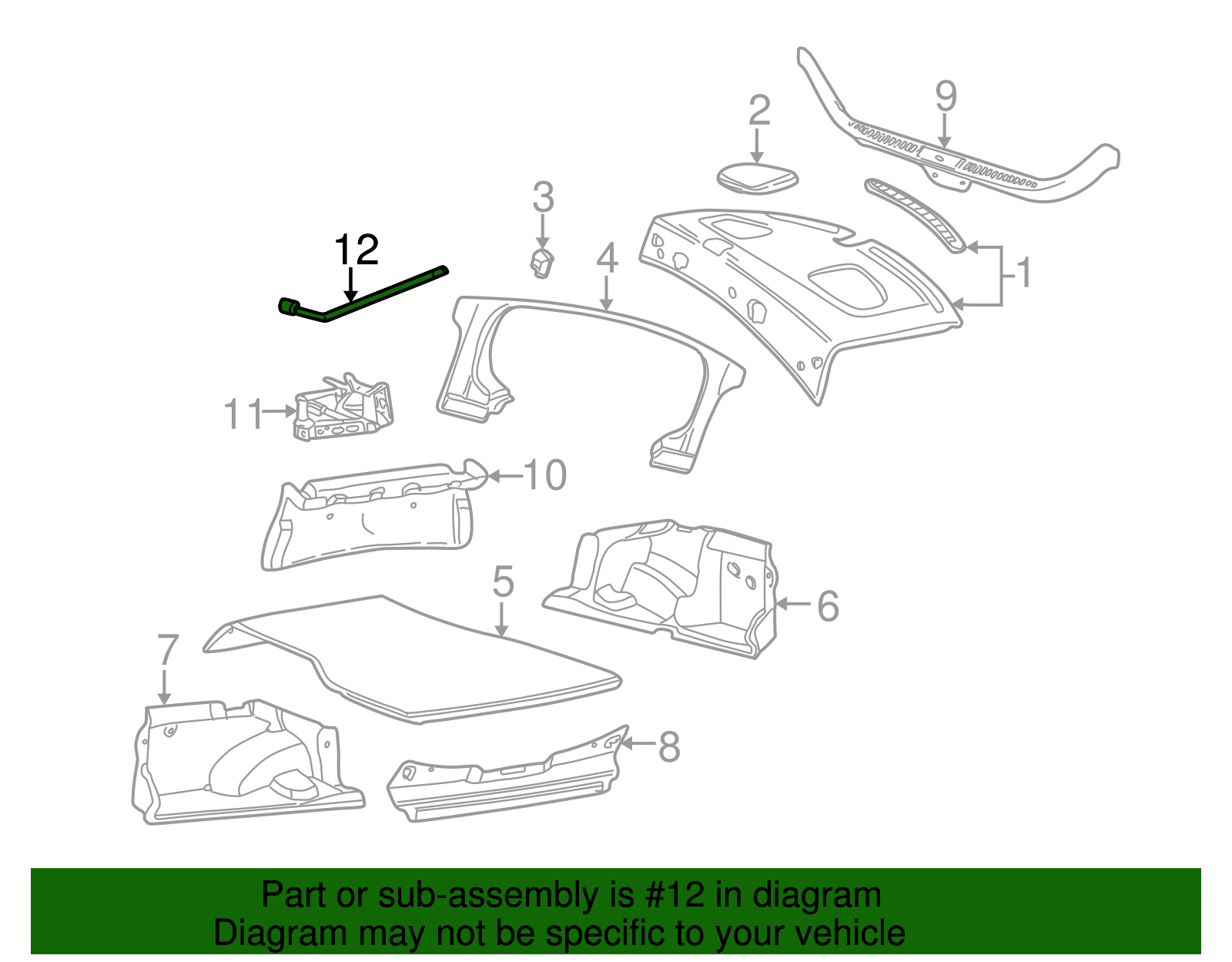 Wrench - Ford (YW4Z-17035-AA)