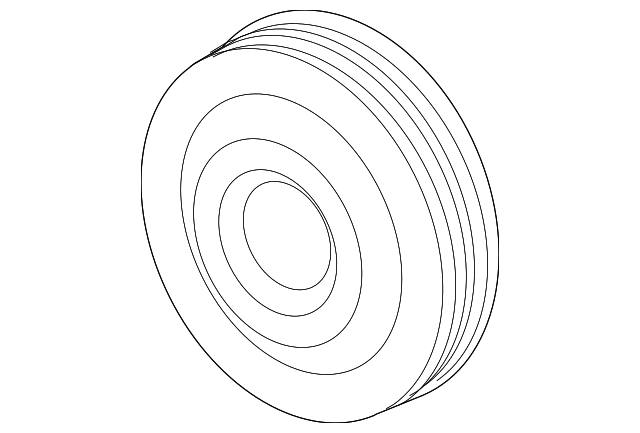 Motorcraft™ Accessory Drive Belt Idler Pulley - Ford (YS-393)