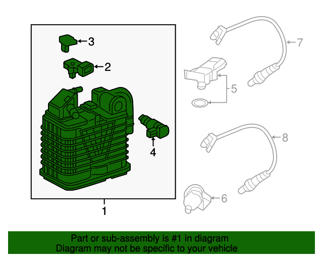 2019 Buick LaCrosse Vapor Canister 84428586