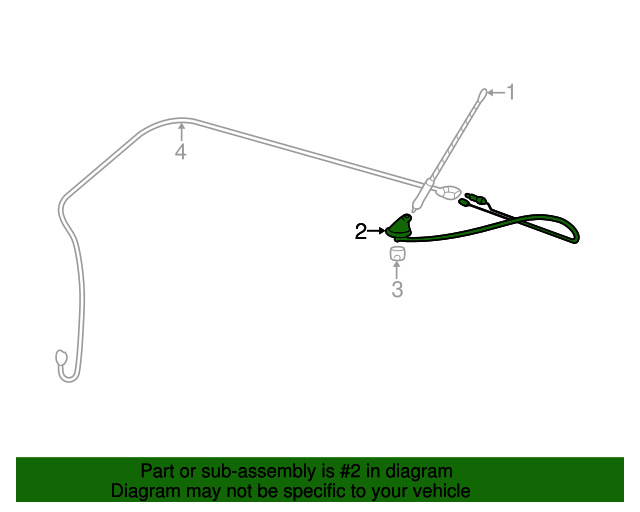20032004 Toyota Matrix Antenna 8630002100 Toyota Parts Center