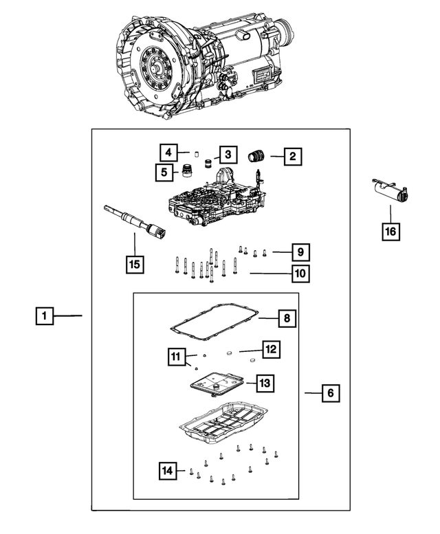 2020 Jeep Gladiator PanTransmission Oil 68408606AB My Mopar Parts
