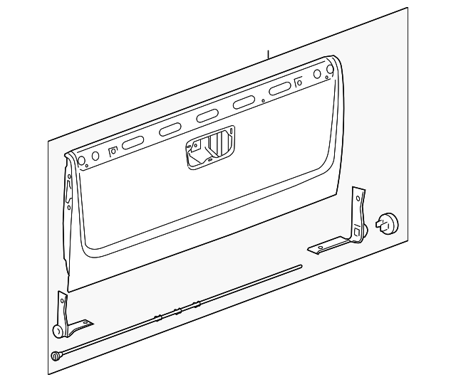 Gate Assembly-Pubx End - GM (94723386)