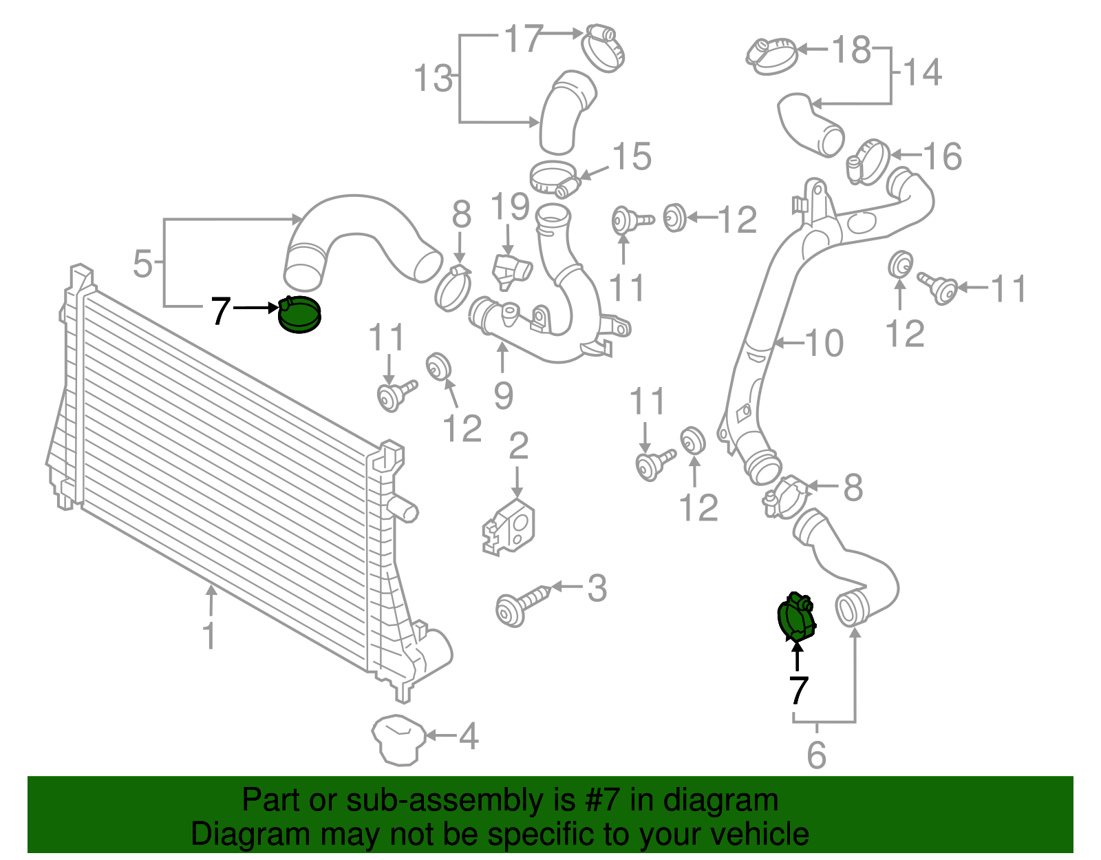 Front Hose Clamp - Volkswagen (N-106-199-01)
