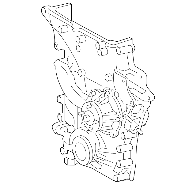 20162023 Toyota Timing Cover 1131075090 Toyota Parts