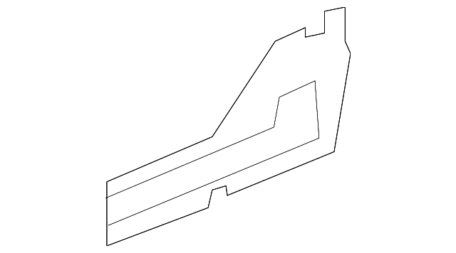 Panel-Body Side Inner Lower - GM (94734087)