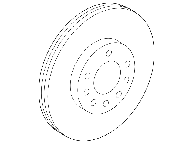 Front Disc Brake Rotor - GM (09194477)