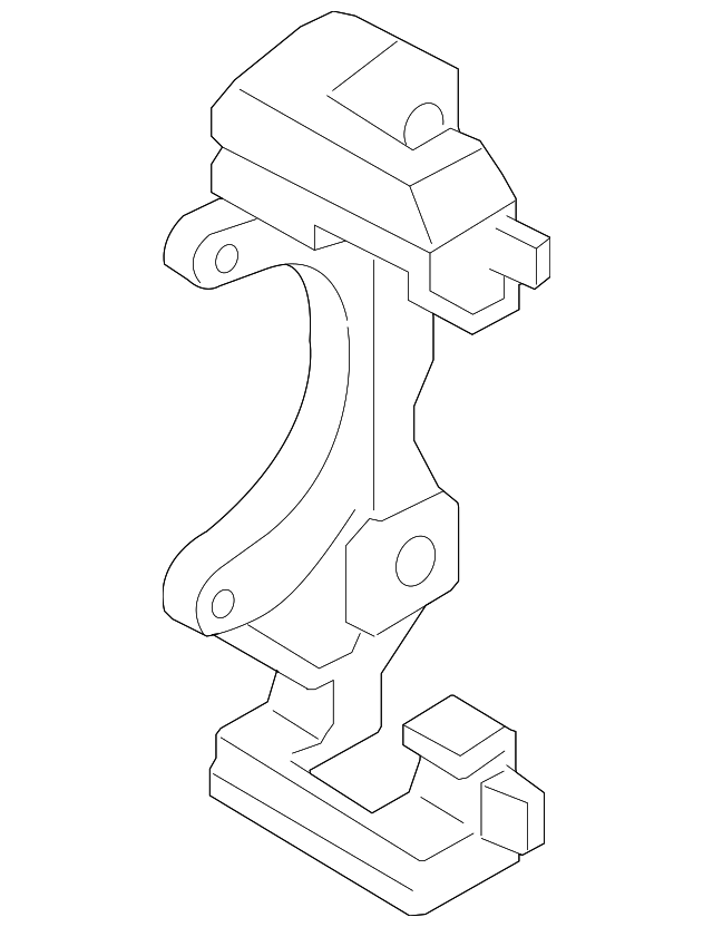 Bracket, Front Brake Clpr - GM (93179706)