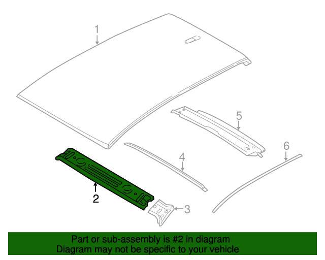 41-32-7-342-101 - Windshield Header - 2014-2021 BMW | Buy BMW  