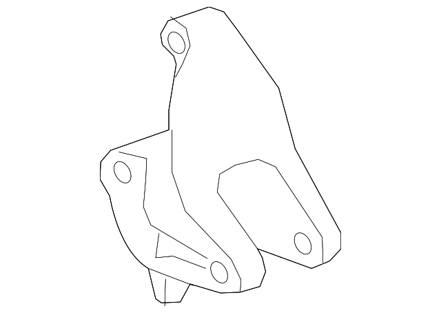 GM OEM-Transmission Mount Bracket 25789180